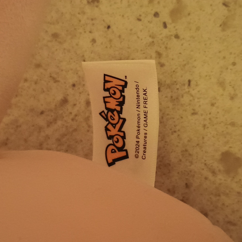 NWT Pokemon Squishmallow- Pink Clefairy Plush - Picture 7 of 9